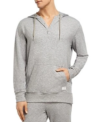 Shop 2(x)ist Modern Essential Hooded Sweatshirt In Heather Gray