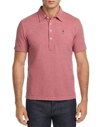 Shop Oobe King St. Polo Shirt In Rose Heather