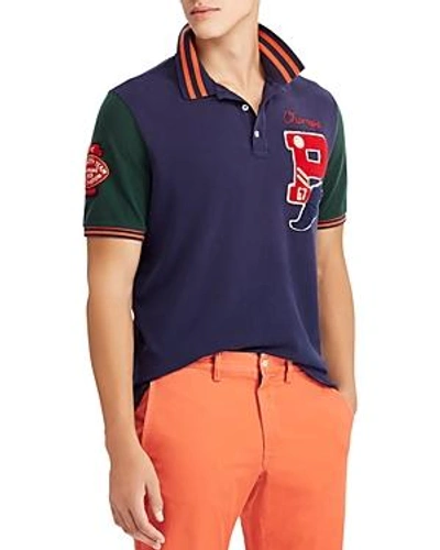 Shop Polo Ralph Lauren Classic Fit Mesh Polo Shirt In Navy