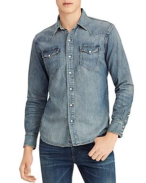 ralph lauren classic fit denim shirt