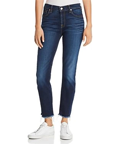 Shop 7 For All Mankind Roxanne Ankle Tapered Jeans In B(air) Authentic Fate