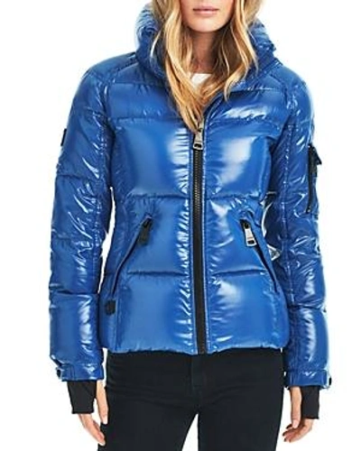 Shop Sam Freestyle Down Jacket In Wave