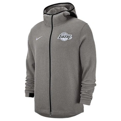 Nike Los Angeles Lakers Showtime Dri-fit Nba Full-zip Hoodie 50