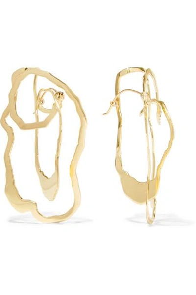 Shop Ellery Erno Gold-plated Earrings