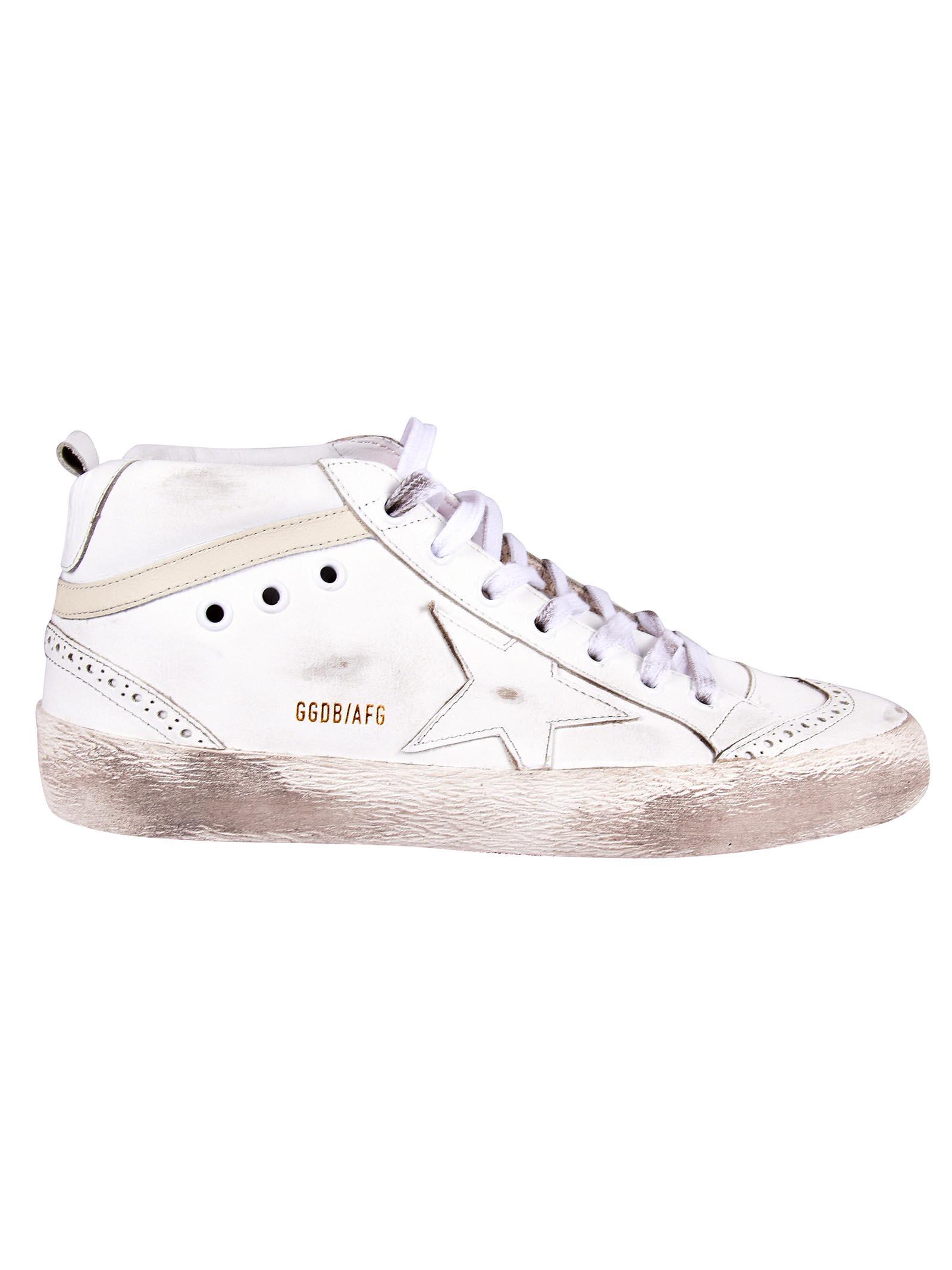 golden goose mid star white