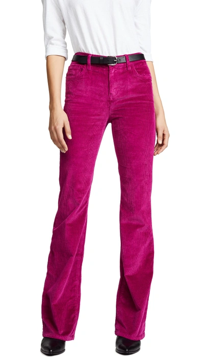 Shop Current Elliott The Jarvis Corduroy Pants In Wild Aster