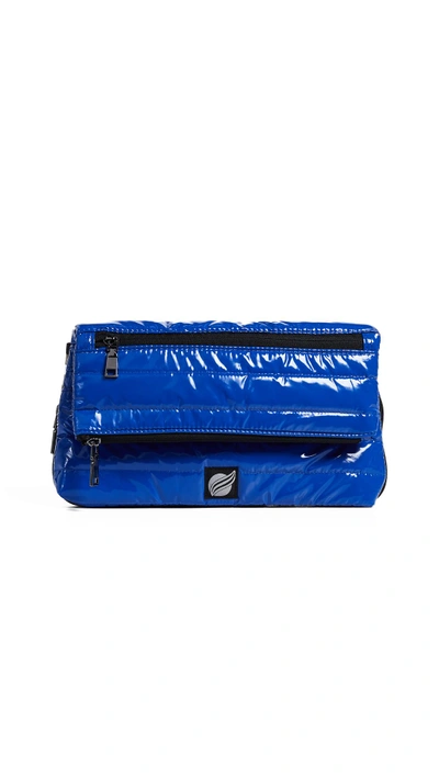 Shop Think Royln Convertible Belt Crossbody Bag In Cobalt Shiny Day
