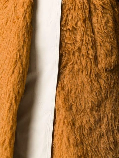 Shop Sies Marjan Long Coat In Brown