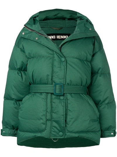 Shop Ienki Ienki Michlin Puffer Jacket In Green