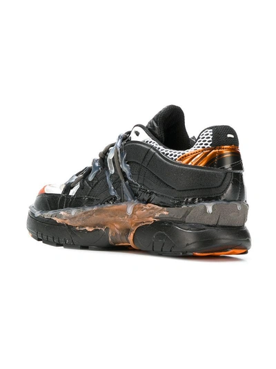 Shop Maison Margiela Fusion Sneakers - Black