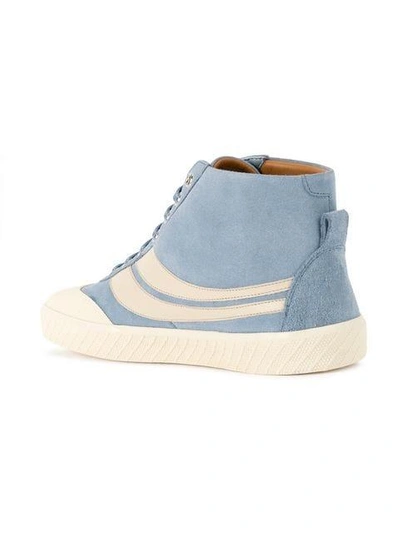 Shop Bally Super Smash Hi-top Sneakers - Blue