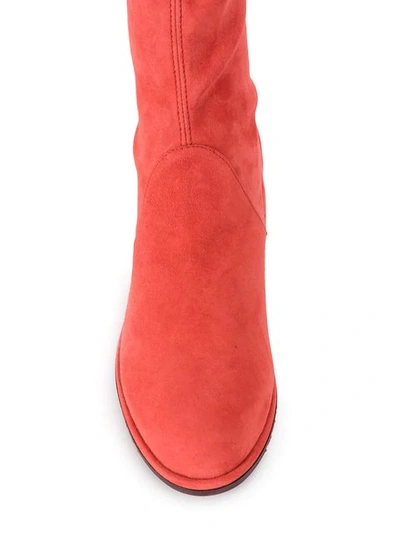 Shop Stuart Weitzman Lowland Thigh High Boots - Pink