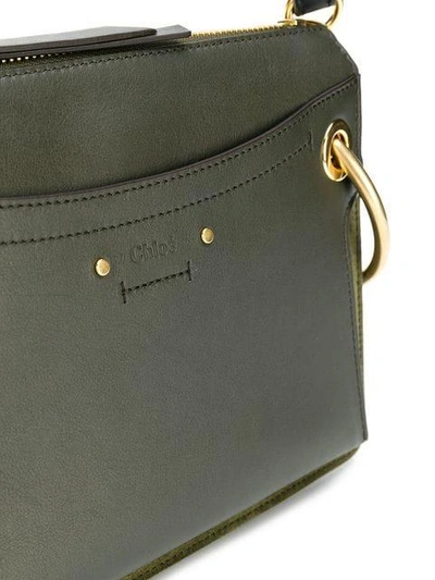 Shop Chloé Roy Shoulder Bag In Green