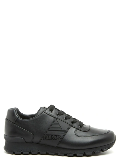 Shop Prada 'match Race' Shoes In Black