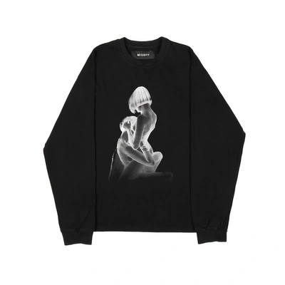 Misbhv Motel Mirage Cotton T-shirt In Nero | ModeSens