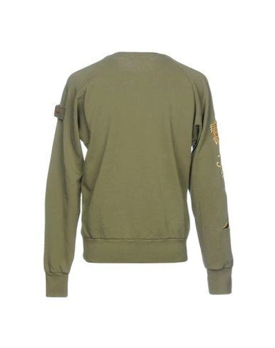 Shop Barbed Sweatshirts In Military Green