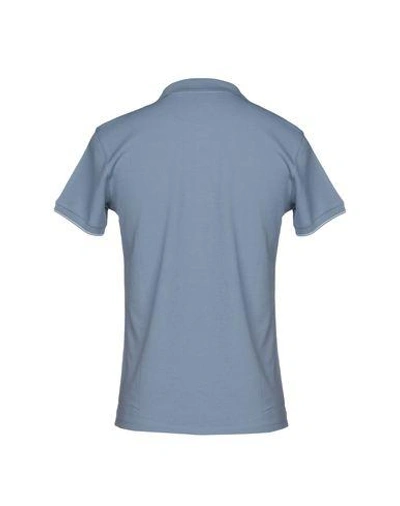 Shop Henri Lloyd Polo Shirt In Slate Blue