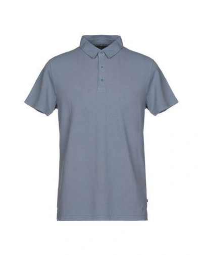 Shop Henri Lloyd Polo Shirts In Slate Blue