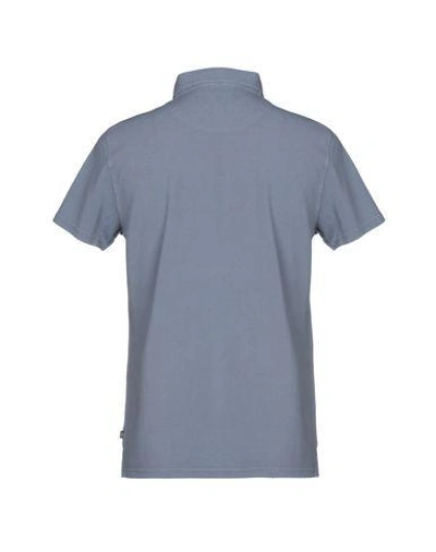 Shop Henri Lloyd Polo Shirts In Slate Blue