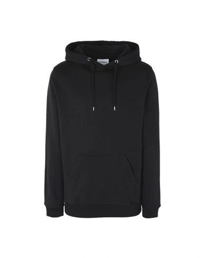 Shop Soulland Hooded Sweatshirt In Black
