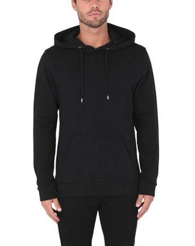 Shop Soulland Hooded Sweatshirt In Black