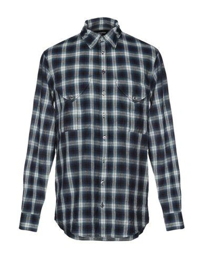 Shop Dsquared2 Shirts In Blue