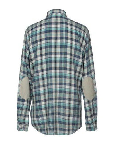 Shop Dsquared2 Shirts In Sky Blue