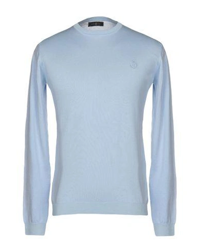 Shop Henri Lloyd Sweaters In Sky Blue
