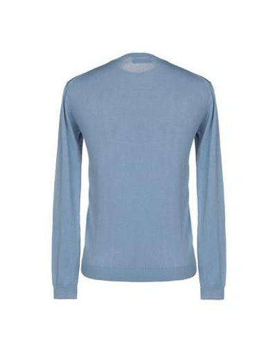 Shop Henri Lloyd Sweaters In Slate Blue