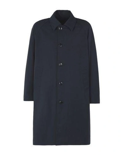 Shop East Harbour Surplus Rev. Trench Man Coat Midnight Blue Size 40 Cotton, Nylon