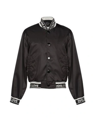 Shop Dolce & Gabbana Bomber In Black