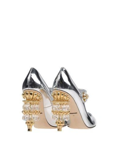 Shop Dolce & Gabbana Pumps In Silver