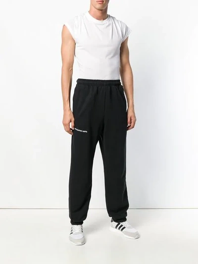 Shop Gosha Rubchinskiy Adidas X  Regular-fit Track Pants In Black