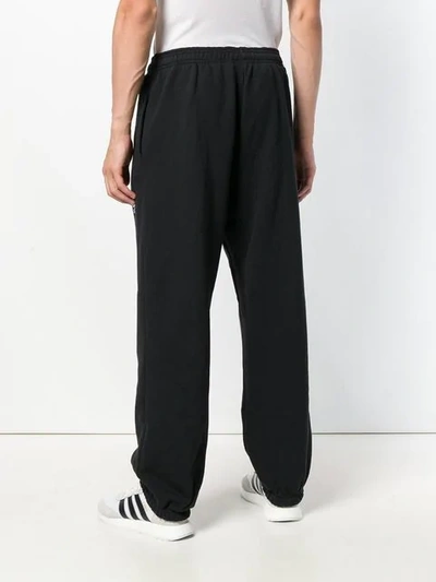 Shop Gosha Rubchinskiy Adidas X  Regular-fit Track Pants In Black