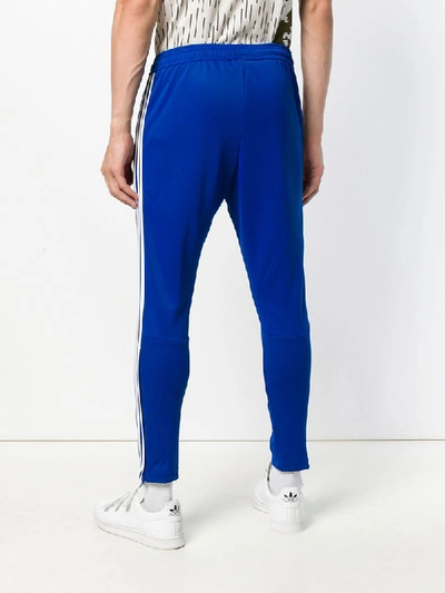 Shop Gosha Rubchinskiy X Adidas Side Panelled Track Pants In Blue