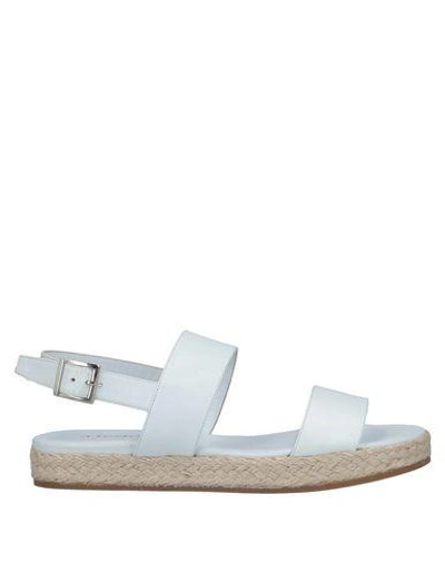 Shop A.testoni Sandals In White