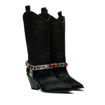 Shop Casadei Rodeo In Black