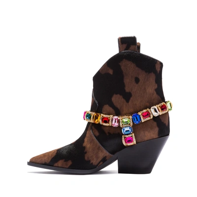 Shop Casadei Rodeo In Choco And Black