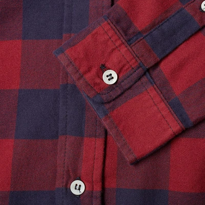 Shop President's Vespa Check Shirt In Red