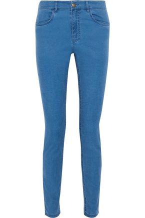 cobalt blue skinny jeans