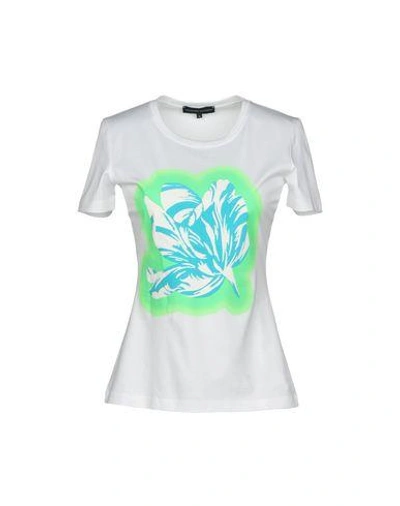 Shop Jonathan Saunders T-shirts In White