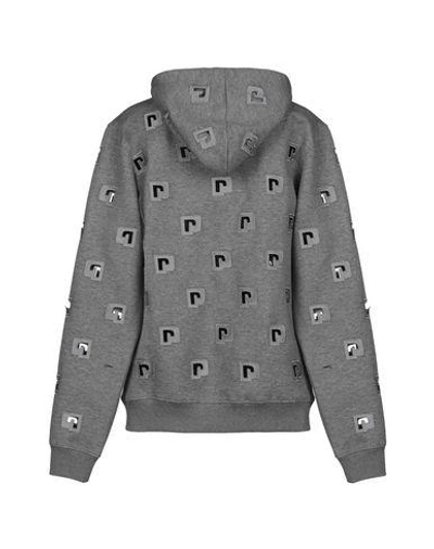 Shop Paco Rabanne Hooded Sweatshirt In Grey