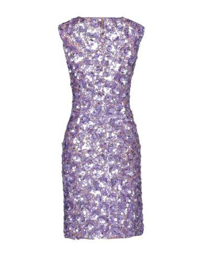 Shop Michael Kors Short Dress In Purple