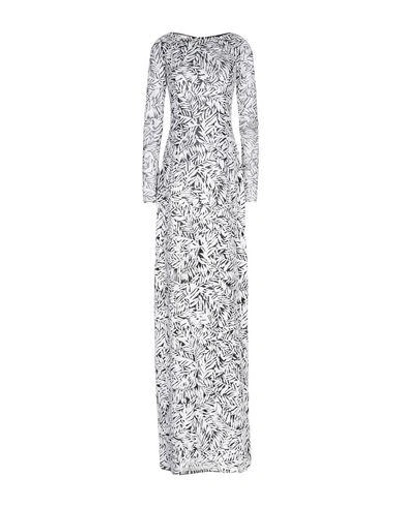 Shop Michael Kors Long Dresses In White