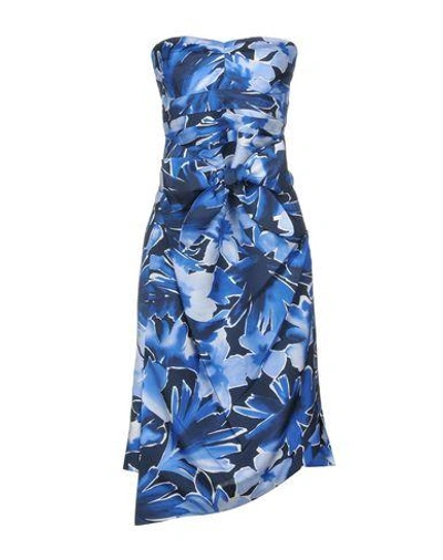 Shop Michael Kors Knee-length Dress In Blue