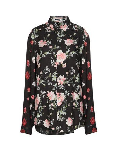 Shop Mcq By Alexander Mcqueen Floral Shirts & Blouses In Black