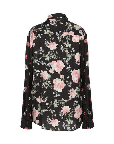 Shop Mcq By Alexander Mcqueen Floral Shirts & Blouses In Black