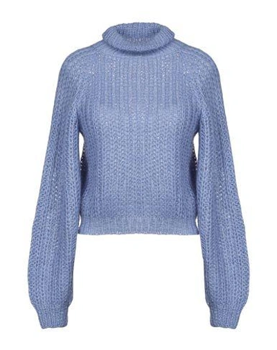 Shop Maiami Turtleneck In Lilac