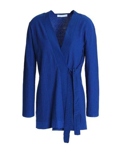 Shop Sandro Cardigans In Bright Blue