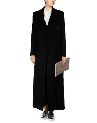 Shop Theory Coat In Black